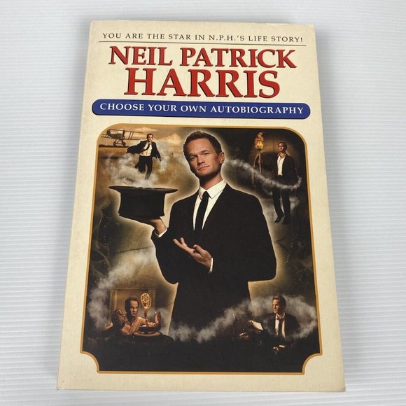 Autobiography Other - 🤑 Choose Your Own Autobiography By Neil Patrick Harris Large Paperback Book